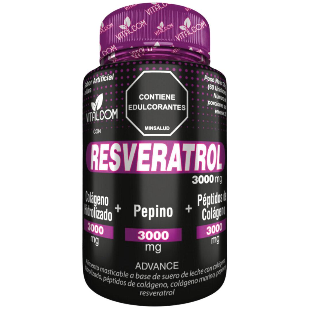 Resveratrol En Pastas x 60